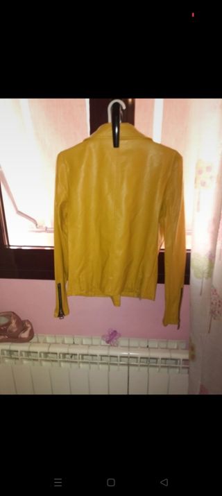 Chaqueta de piel sintética 