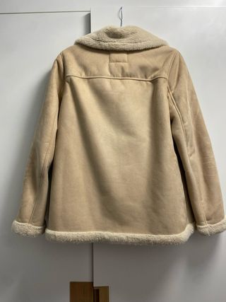 Chaquetón / Abrigo marinero ante beige
