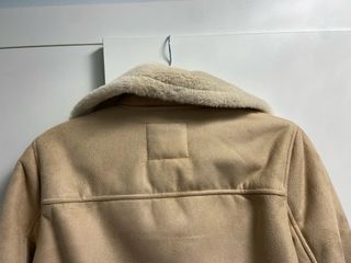 Chaquetón / Abrigo marinero ante beige