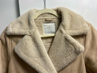 Chaquetón / Abrigo marinero ante beige