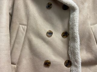 Chaquetón / Abrigo marinero ante beige