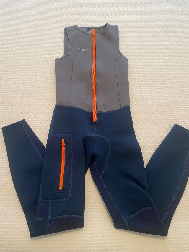 Neopreno hombre, sin mangas. Talla XS