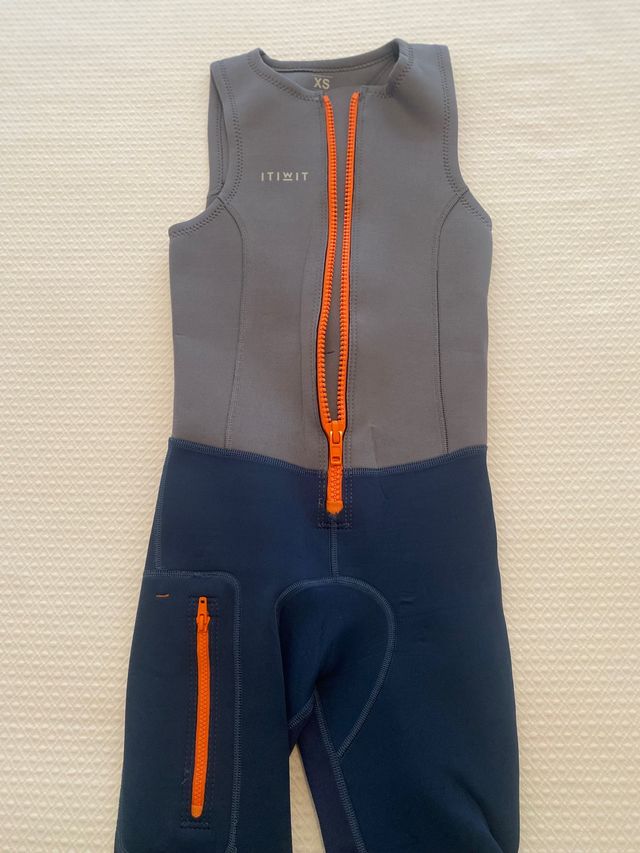 Neopreno hombre, sin mangas. Talla XS