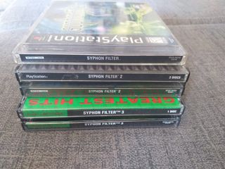 Syphon Filter 1 2 3 ps1 psx psone