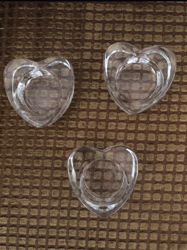 Portacandele a cuore