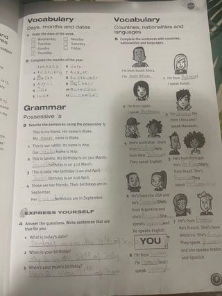 lbro de Ingles 1º ESO