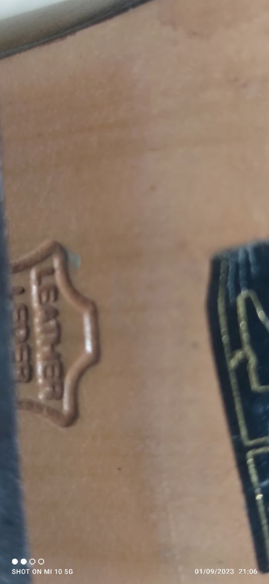 Salón #tacón medio Piel