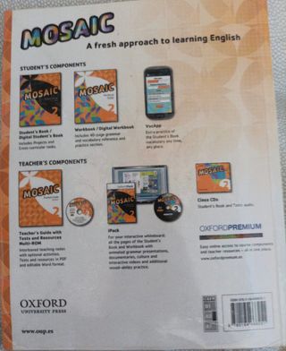 Inglés. MOSAIC OXFORD. 2 ESO.