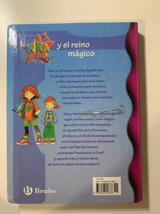 Libro “Kika Superbruja y el reino mágico”