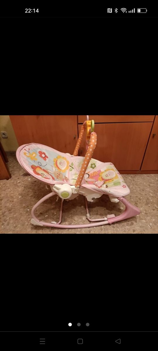 Hamaca bebé de colores