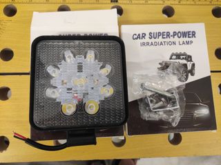 Coppia fari a led Jeep fuoristrada off-road 10-30V