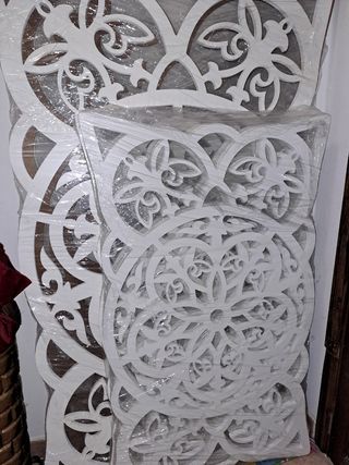 MANDALA, CUADRO O CABECERO DE CAMA CON LUCES