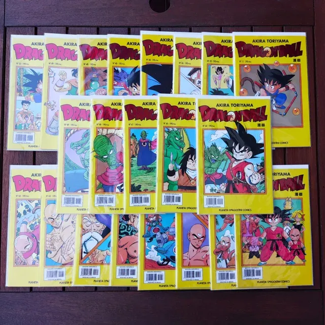 Comics Dragon Ball/Bola de dragón - Serie AMARILLA