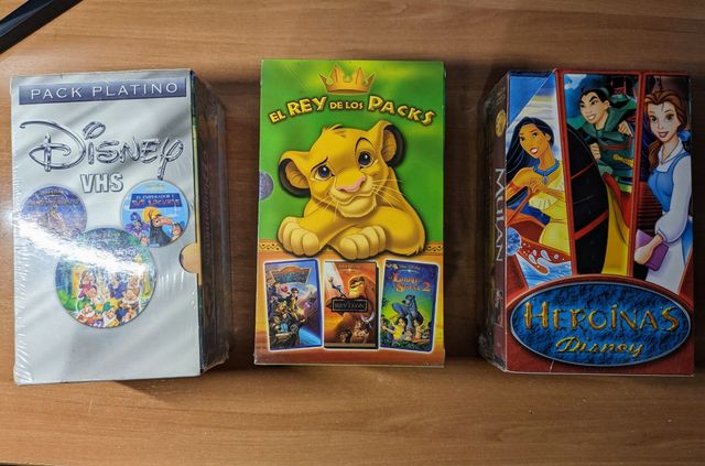 Precintados Pack peliculas VHS