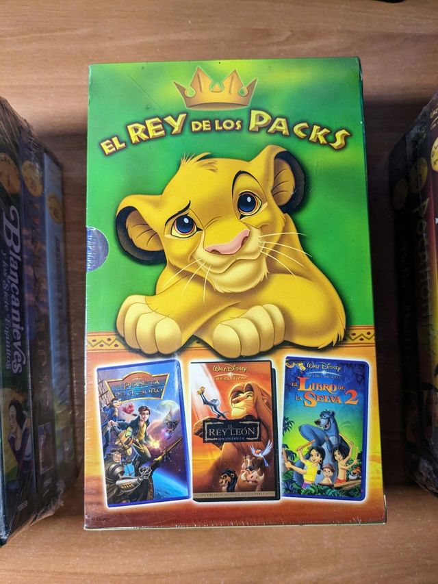 Precintados Pack peliculas VHS