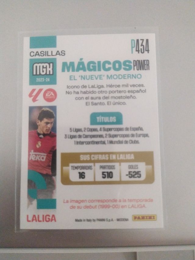 megacrack 23 24 magico power Casillas P434