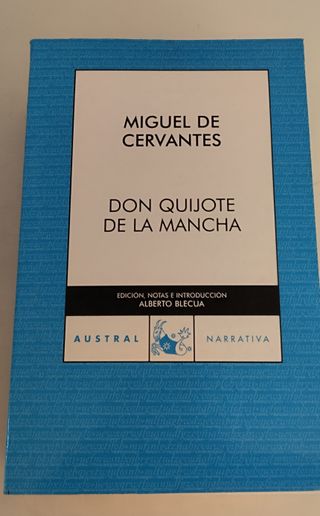 Libro Don Quijote de la Mancha