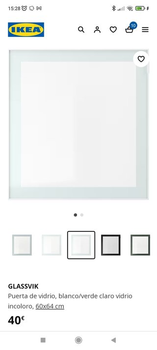 Puertas para armario BESTA de IKEA