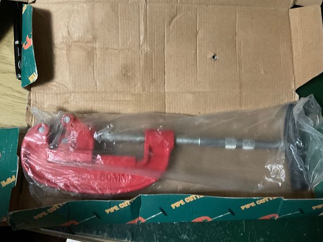 Cortador de tuberias profesional grande