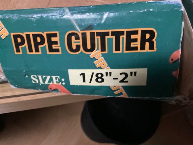 Cortador de tuberias profesional grande