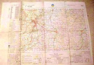 MAPA MILITAR DE ESPAÑA. E: 1/200.000. Parte 5:5