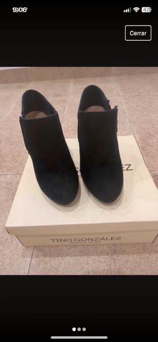 Botines con tacón