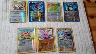 Cartas Pokémon repetidas. Cardmarket: MontseCP