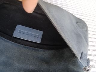 Bolso de Zadig de ante azul