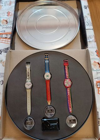 Relojes Swatch. "Cien años de cine".