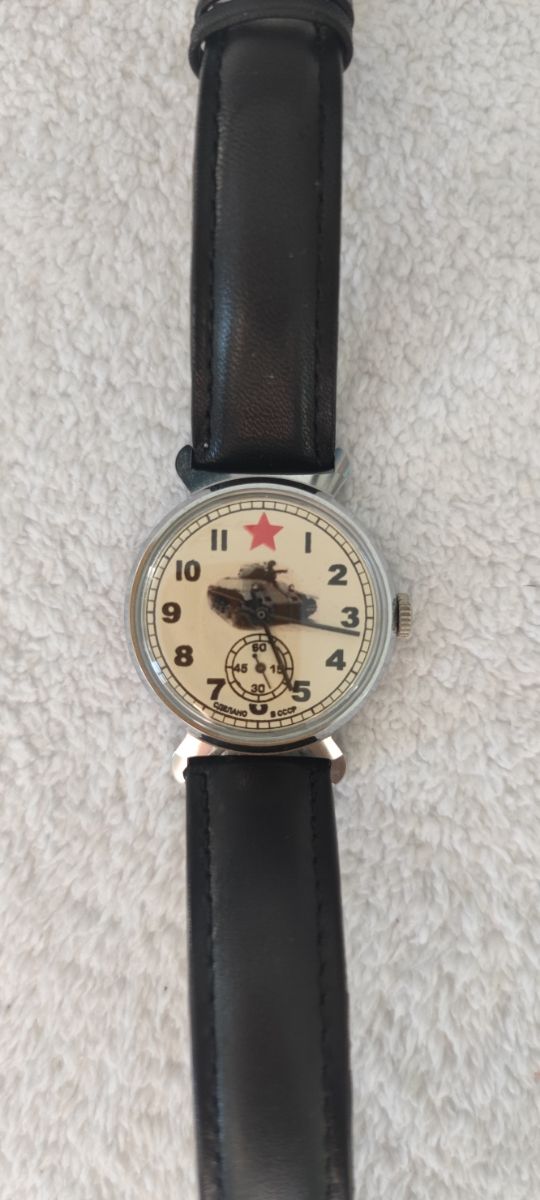 Reloj Soviético Tanque URSS