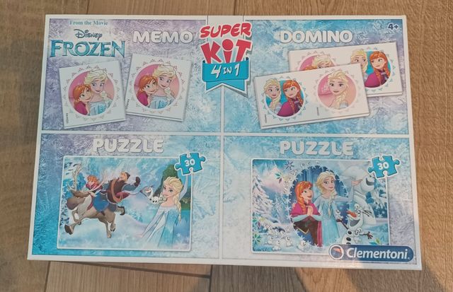 Puzzle 4 en 1 Frozen