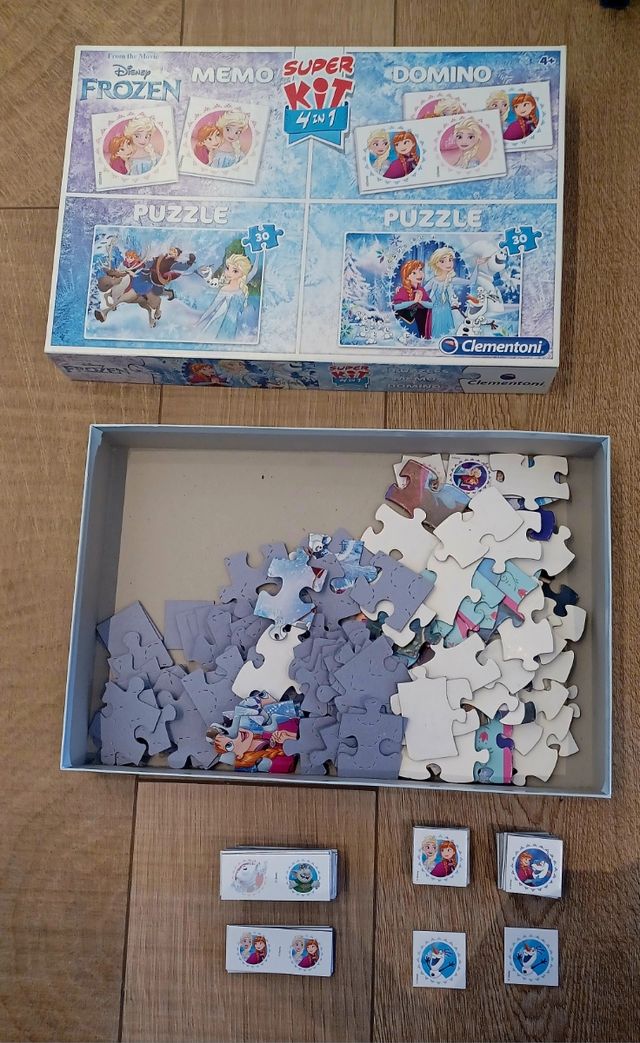 Puzzle 4 en 1 Frozen