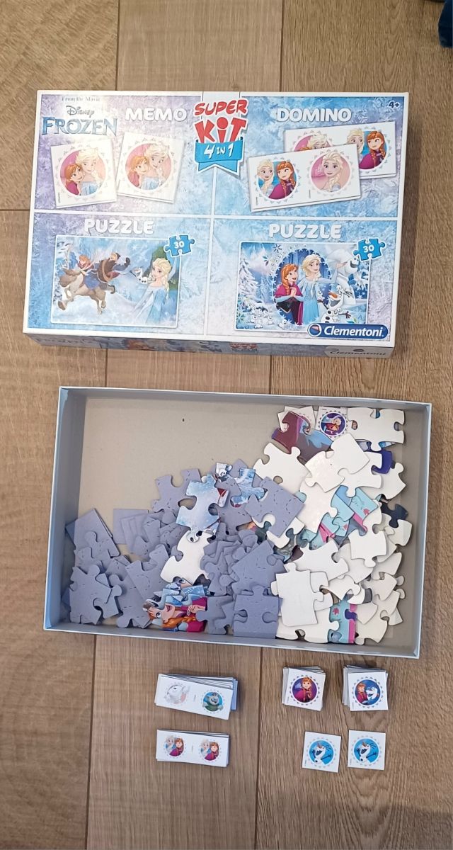 Puzzle 4 en 1 Frozen