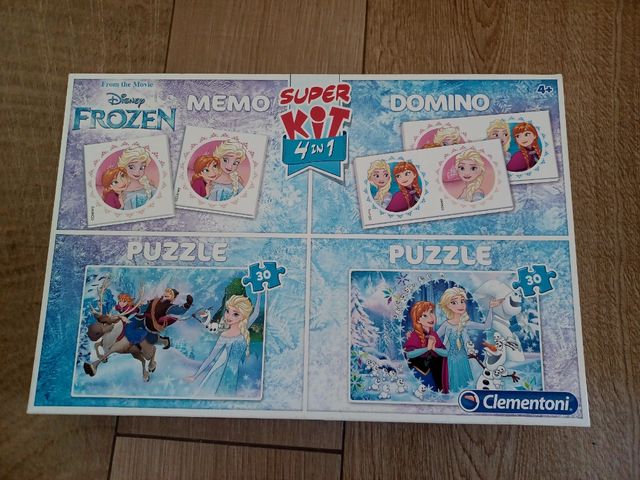 Puzzle 4 en 1 Frozen