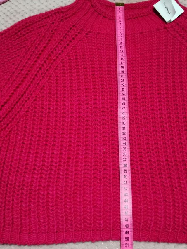  Jersey mujer 10% lana rosa nuevo