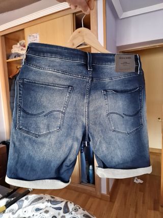 Pantalon Vaquero corto Jack&Jones