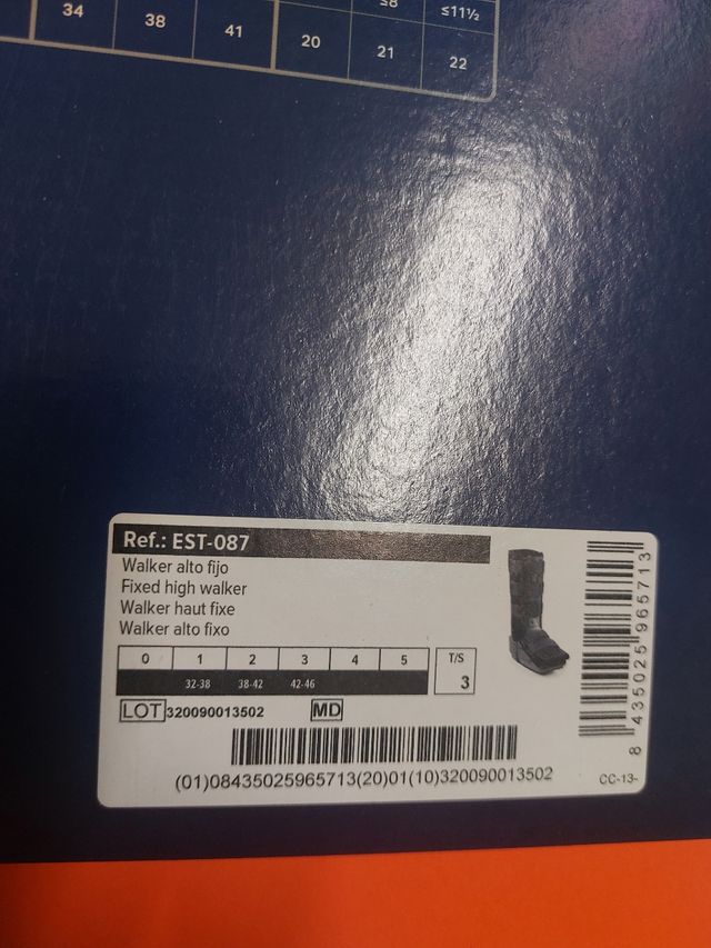 Orlimans Walkers Alto fijo