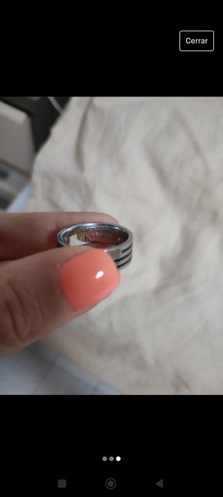 Anillo hombre pulgar