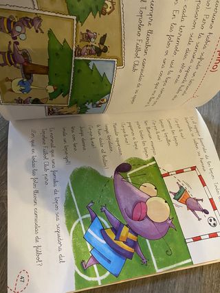 Libro 1 primaría Lecturas El Lobo pupas 1