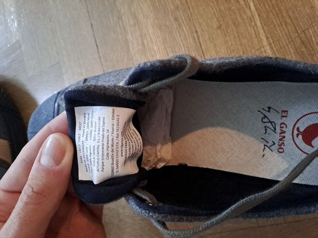 Zapatillas el Ganso Seinshi Tanaka, 41