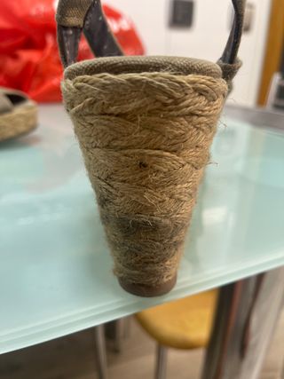 Sandalias Tommy hilfiger usadas verdes 40