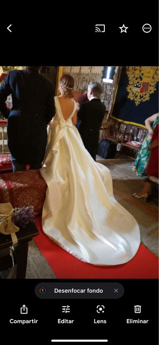 Vestido de novia Rosa Clara