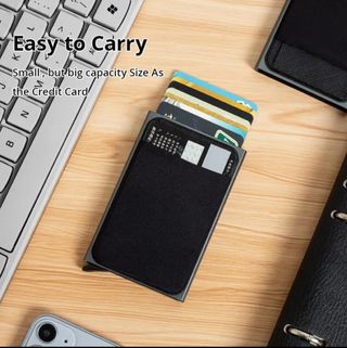 Tarjetero cartera con RFID protección