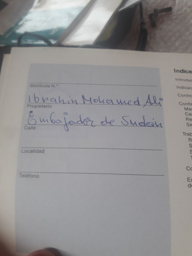 Libro de revisiones mercedes