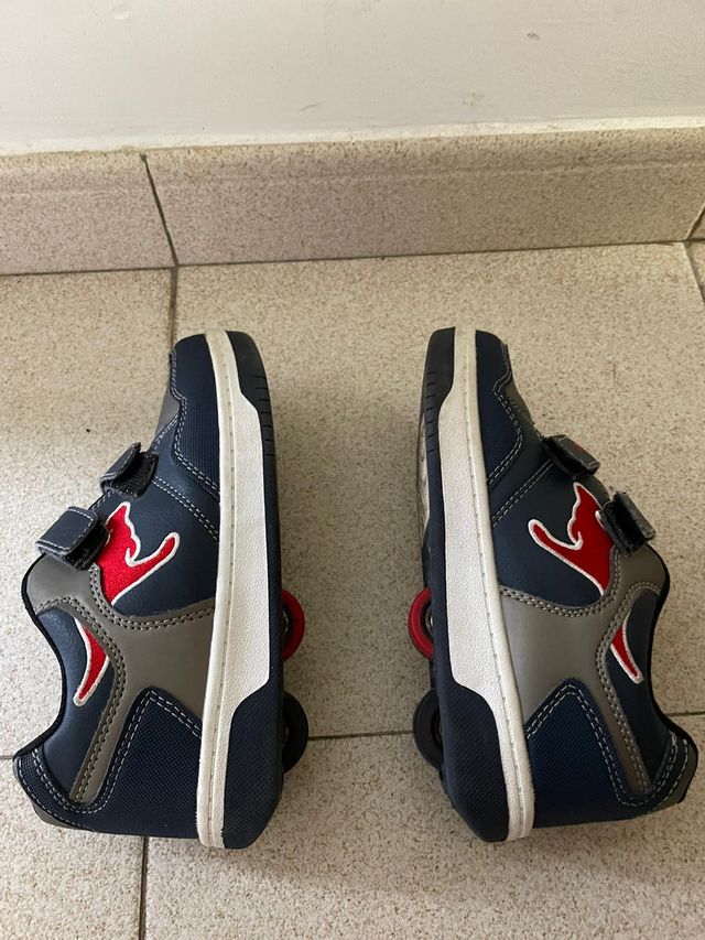 Zapatillas niño con ruedas