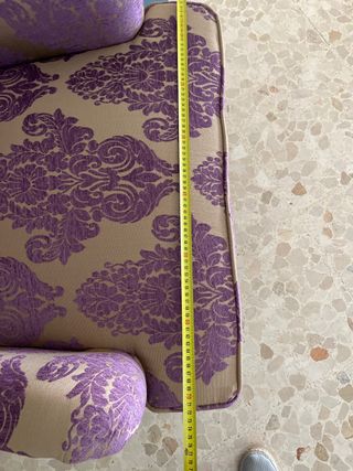 SILLON CLASICO TAPIZADO