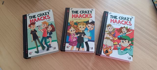 Lote  3 Libros The Crazy Haacks