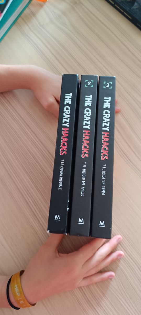 Lote  3 Libros The Crazy Haacks