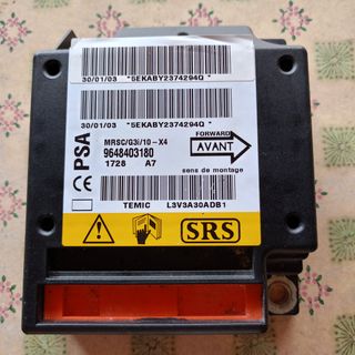Centralita Airbag PSA 9648403180