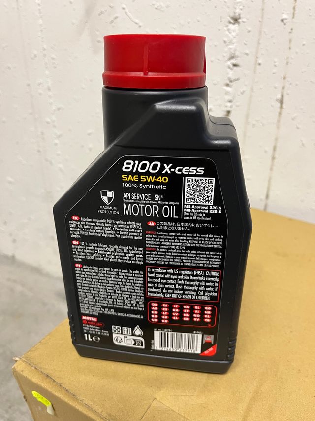 Aceite de motor Motul 5W40